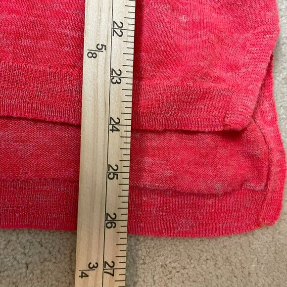 J. Crew Women's XS Alpaca Blend Red High Low Sweater Blouse - Picture 10 of 13